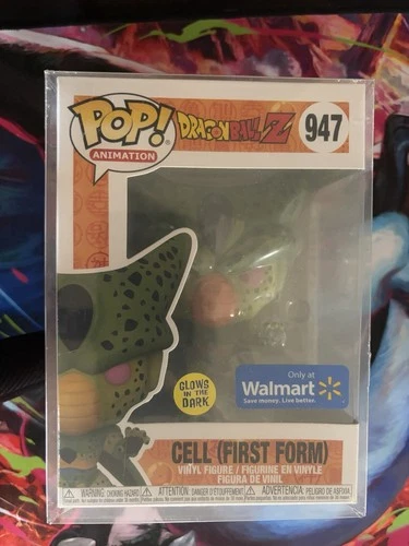 Funko Pop! Vinyl: Dragon Ball - Cell (First Form) (Glows in the Dark) - Walmart