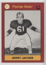 1991 Collegiate Collection Florida State Seminoles Jerry Jacobs #172 1p1