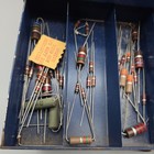Lot Vintage Ohmite and others Resistors GE Semiconductor OHM 2%  0.47 Meghom 10% — photo 9