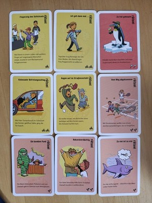 Black Stories (9 Stück) für Kinder