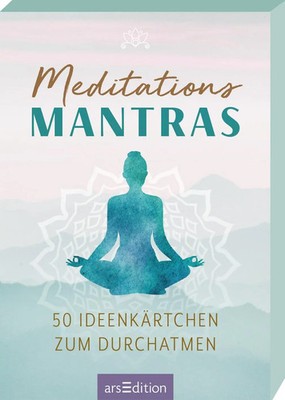 Meditations-Mantras | 50 Ideenkärtchen zum Durchatmen | Box | 50 S. | Deutsch