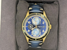 Montblanc 1858 Geosphere Bronze Limited Edition Blue Dial Boxed Warranty STUNNIN