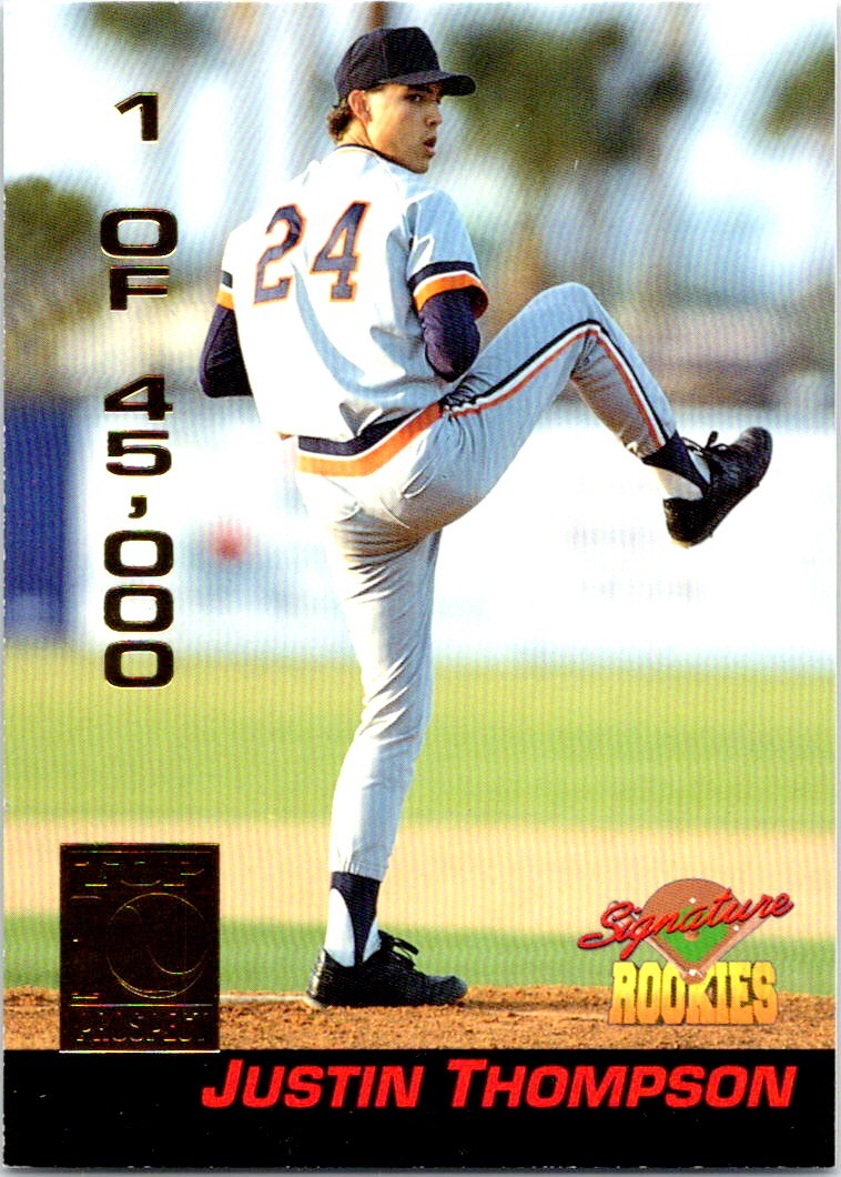 1994 Signature Rookies - Justin Thompson #25 - Near Mint or Better