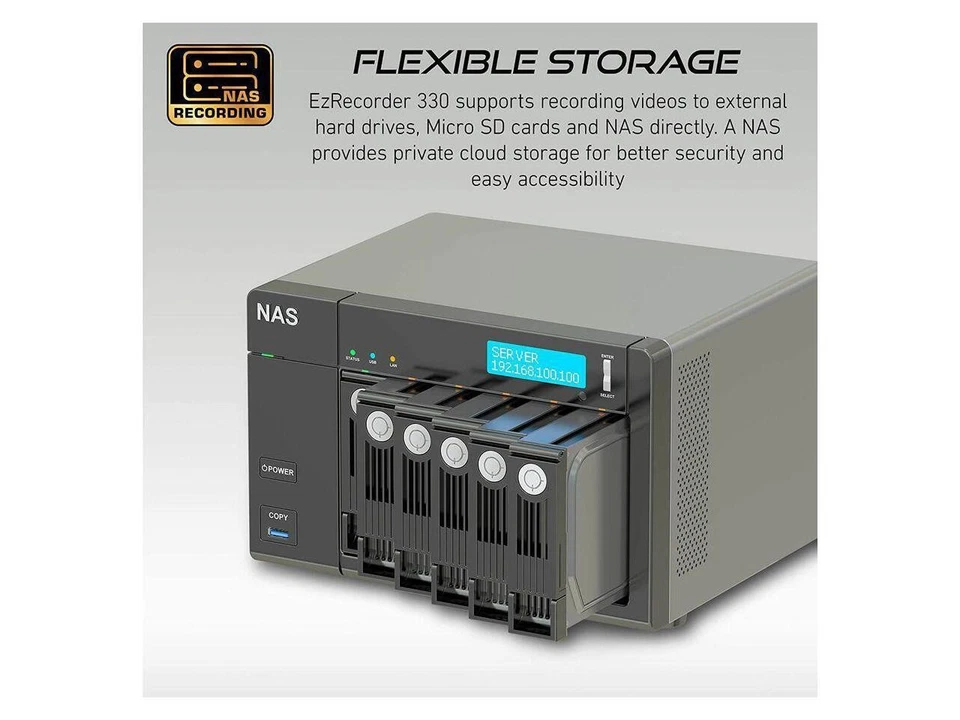 AVerMedia EzRecorder 330 (ER330) standalone all-in-one digital video recorder - Image 4 of 4