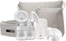 Philips Avent Double Electric Pump , Rechargeable Battery, NEW ITEM, BOX DAMAGE