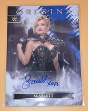 Scarlett Autograph 2023 Panini Chronicles Origins WWE #OA-SCL Signed WWE Auto