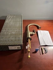 Brizo 61074LF-GL Rook 1.8 GPM Single Hole Bar Faucet Luxe Gold