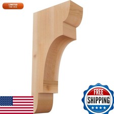 Ekena Millwork COR04X08X16NEB00SWR 3-1/2"W x 8"D x 16"H New Brighton Corbel
