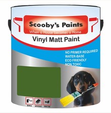 Forest Field Green Emulsion Paint Vinyl Matt Finish Walls & Ceilings interior