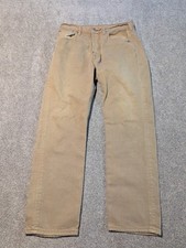 Vintage Levis Jeans Mens 34x30 (32x31) Beige Tan 501 0697 XX Made In USA