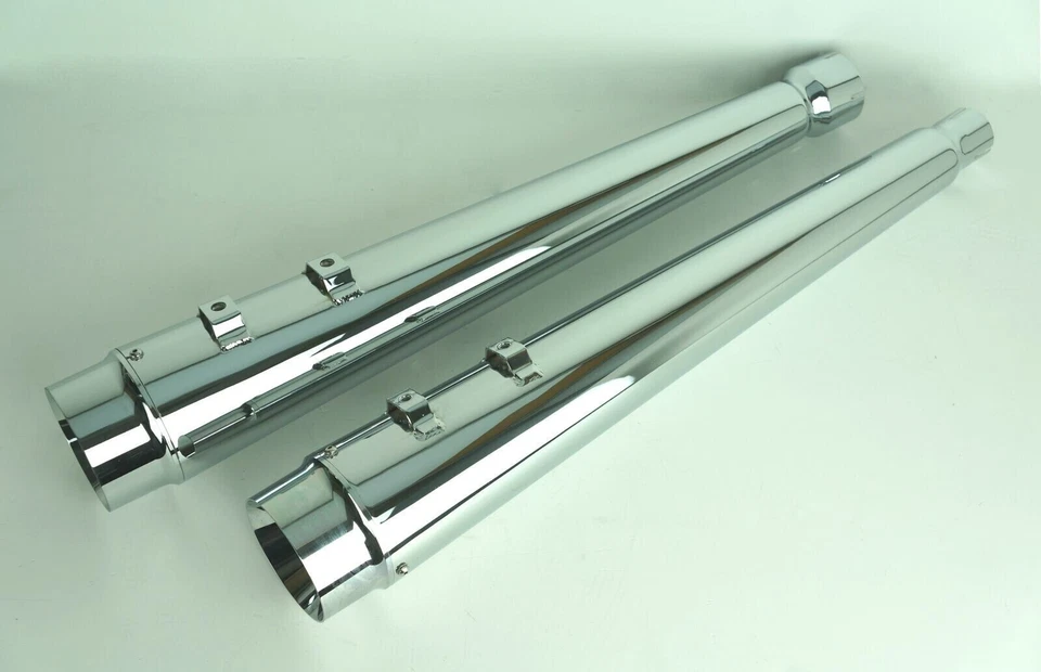 NUEVOS SILENCIADORES MEGÁFONO ADN SPECIALTY M-TP-1005 CROMADOS DESLIZABLES Foto 4 de 4