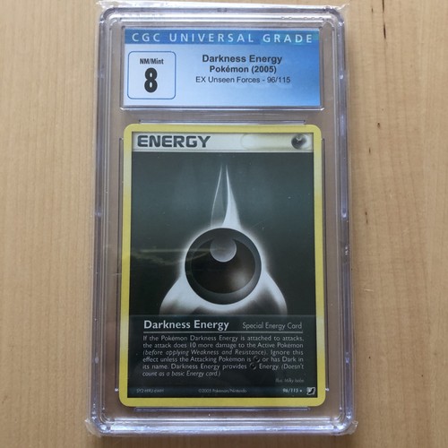 Darkness Energy graded CGC 8 for sale on eBay
