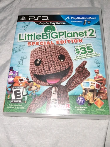 Little Big Planet 2 Special Edition Sony PlayStation 3 PS3 Tested & Working