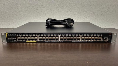 Aruba 2540 JL357A 48-Port PoE+ Gigabit Switch 4xSFP+ 10G Web-Managed Switch