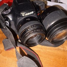 Canon EOS Rebel T6 Digital SLR Camera Black with 50mm f/1.4 Lens, 18/270