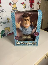 Mr. Wonderful 12" Talking Doll 2003 PNC Battery Operated Phrases Working Open