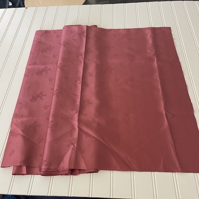 SILK Light Burgundy FABRIC 3 Yards x 22 Inches Wide or 108 Inches x 22 Wide