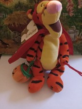 Disney Devil Tigger Halloween Mini Bean Bag 9"