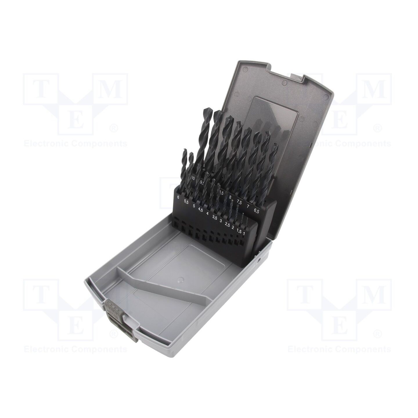 Bahco 4515-SET-19 HSS-R Twist Drill Bit Set 19-Piece Precision DIN 338 - Image 3