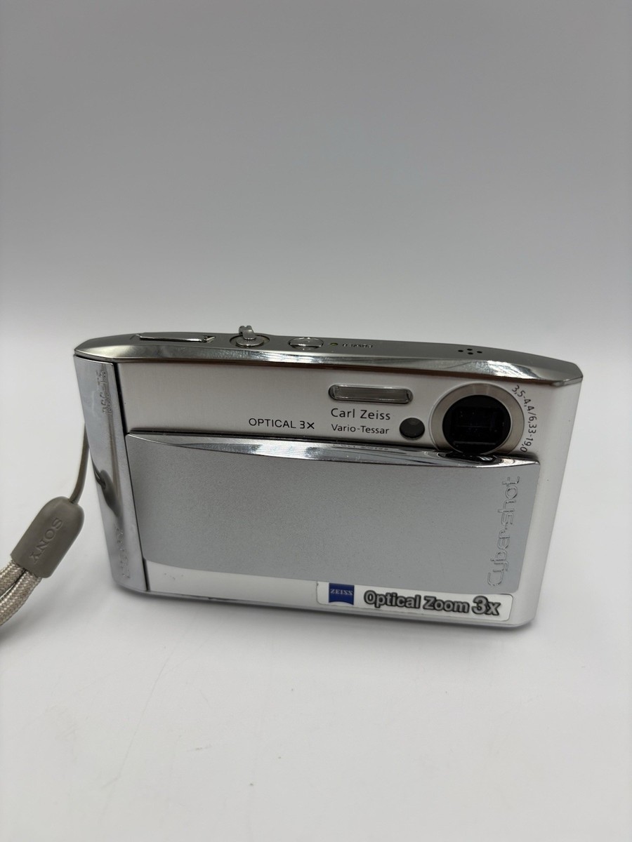 Sony Cyber-shot DSC-T5 5.1MP Digital Camera - Gold for sale