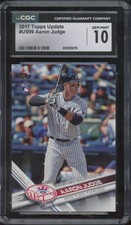 2017 Topps Update Series Rookie Debut #US99 Aaron Judge RC Gem Mint CGC 10