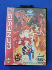 Fatal Fury 2 - Sega Genesis - Authentic - Case / Box Only!