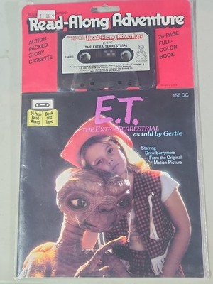 Read-Along Adventure E.T. The Extra-Terrestrial - Drew Barrymore New In Package