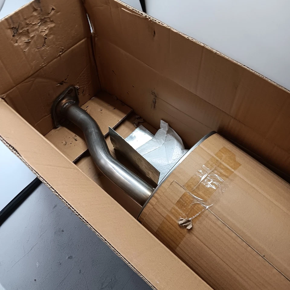 Silenciador de escape traseiro de aço inoxidável para Honda Civic 1.8L 2012-2014 2015 #54882 - Imagem 4 de 4