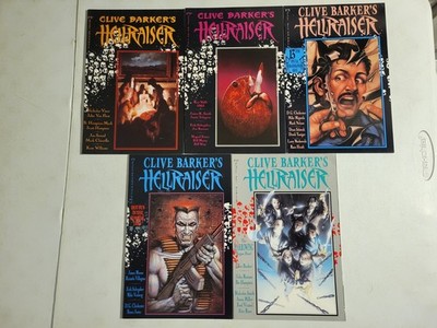 Clive Barker Hellraiser (Lot of 5) Marvel/Epic Comics  VF-VF/NM
