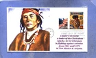 2869e CHIEF COCHISE Chief Apache Tribe, Arizona, New Mexico Flag First Day PM