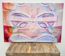 Oliver Gal Painting Ocean/beach/vacation/sunset/glasses/vibe  Painted Wall Art