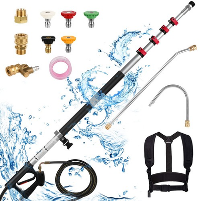 #ad Pressure Washer Extension Wand 24 FT Pole for 24FT $226.52