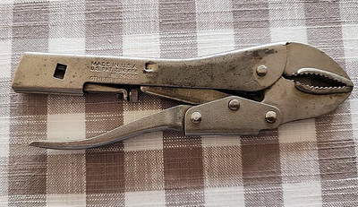 Vintage STANLEY 84 -060 6 AUTO GRIP PLIERS USA