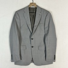 Calvin Klein Men  s 38R Gray Slim Fit Wool Blend Suit Blazer Jacket
