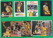 (9) NBA HOOPS UD ULTRA LAKERS RC LOT ($50) AD DAVIS DIVAC KOBE SCOTT GREEN JONES