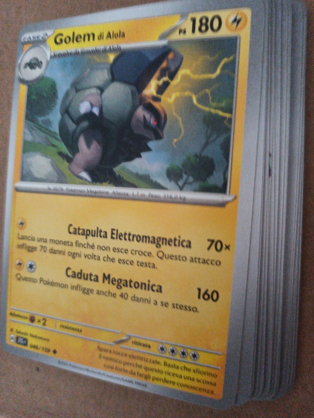 Lotto Carte Pokémon #51 - JTG/159 - Ita Near Mint