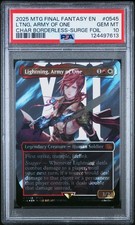 Lightning, Army of One (0545) (Borderless) (Surge Foil) Final