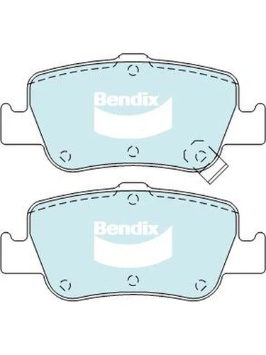 Bendix General CT Brake Pad fits Toyota Corolla 1.8 ZZE152 (DB2231GCT) - Picture 2 of 12
