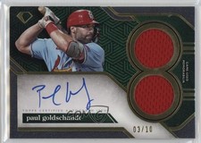 2024 Diamond Icons Single Player Dual Relics 3/10 Paul Goldschmidt Auto tw0