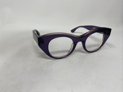 THIERRY LASRY GAFAS ITALIA TOCADOR 3493 47/23/145 CRISTAL PÚRPURA CATEYE JX62 - Imagen 4 de 8