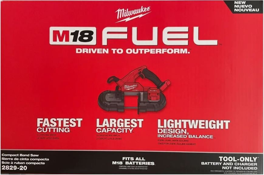 Fuel Compact M18 Brushless 2829-20 New