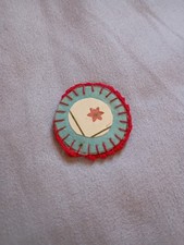 Tiny Antique Religious Reliquary Relic Medallion.