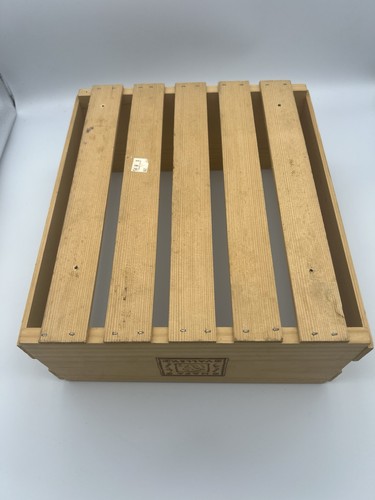 Vintage Napa Valley 54 CD Double Storage Box Wood Crate Holder Organizer - Picture 3 of 3