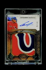 2025 Topps Tier 1 - Ceddanne Rafaela Prestigious Patch Auto /10 APP-CR