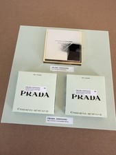 Image of Prada Dimensions Durable Multi Effect Eyeshadow Shade 06 PULP x 2 and 03 PULSE
