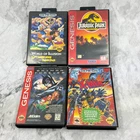 Sega Genesis Games Bundle Lot of 4 Batman World of Illusion Jurassic Park X-Men