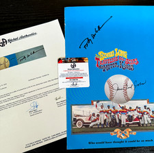 JAMES EARL JONES & BILLY D WILLIAMS Signed•Bingo Long Traveling All-Stars•GA COA