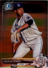 2017 Bowman Chrome Mini Prospects #BCP54 Anderson Espinoza - BB