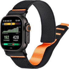 Nylon for Apple Watch Band Compatible with Ultra 3/2/1 49Mm, Series 11/10/9/8/7/