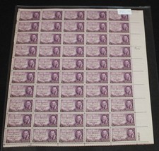 1947 - U.S. POSTAGE - MNH SHEET OF 50 STAMPS - SC# 946 - JOSEPH PULITZER
